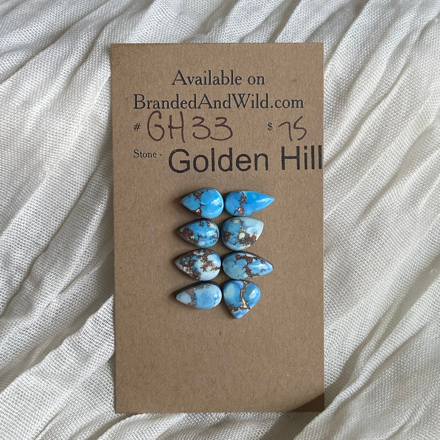 Golden Hill Cabochon - GH33 9E071ED1-EC11-4AA5-86BF-BDA34A6D454B Brandedandwild.com