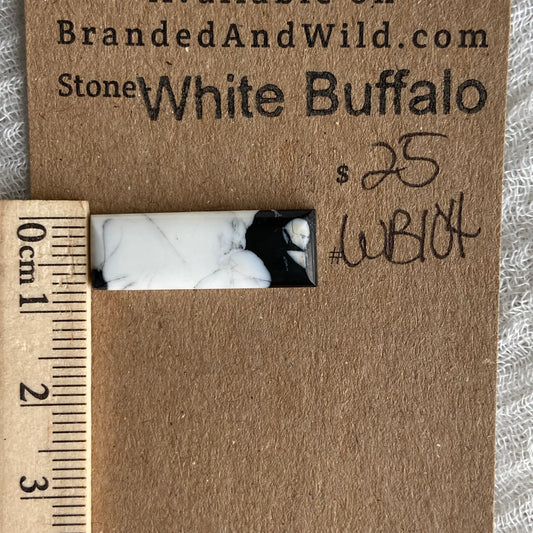 White Buffalo Cabochon - WB104