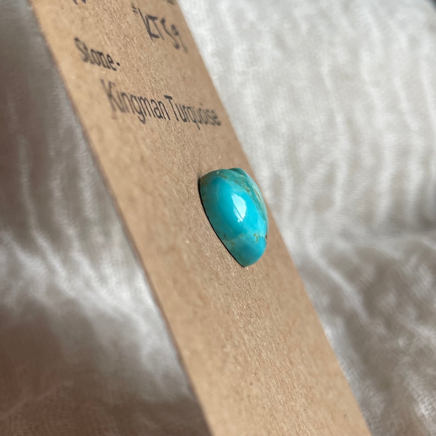 Kingman Turquoise Cabochon - KT59 9E5064A7-B611-4B76-8777-CEFCAB70DEB7 Brandedandwild.com