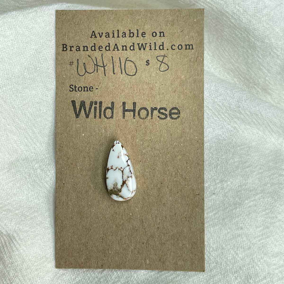 Wild Horse Cabochon - WH110 9E56D6E9-65ED-4F03-9992-8F5EC952A84D Brandedandwild.com