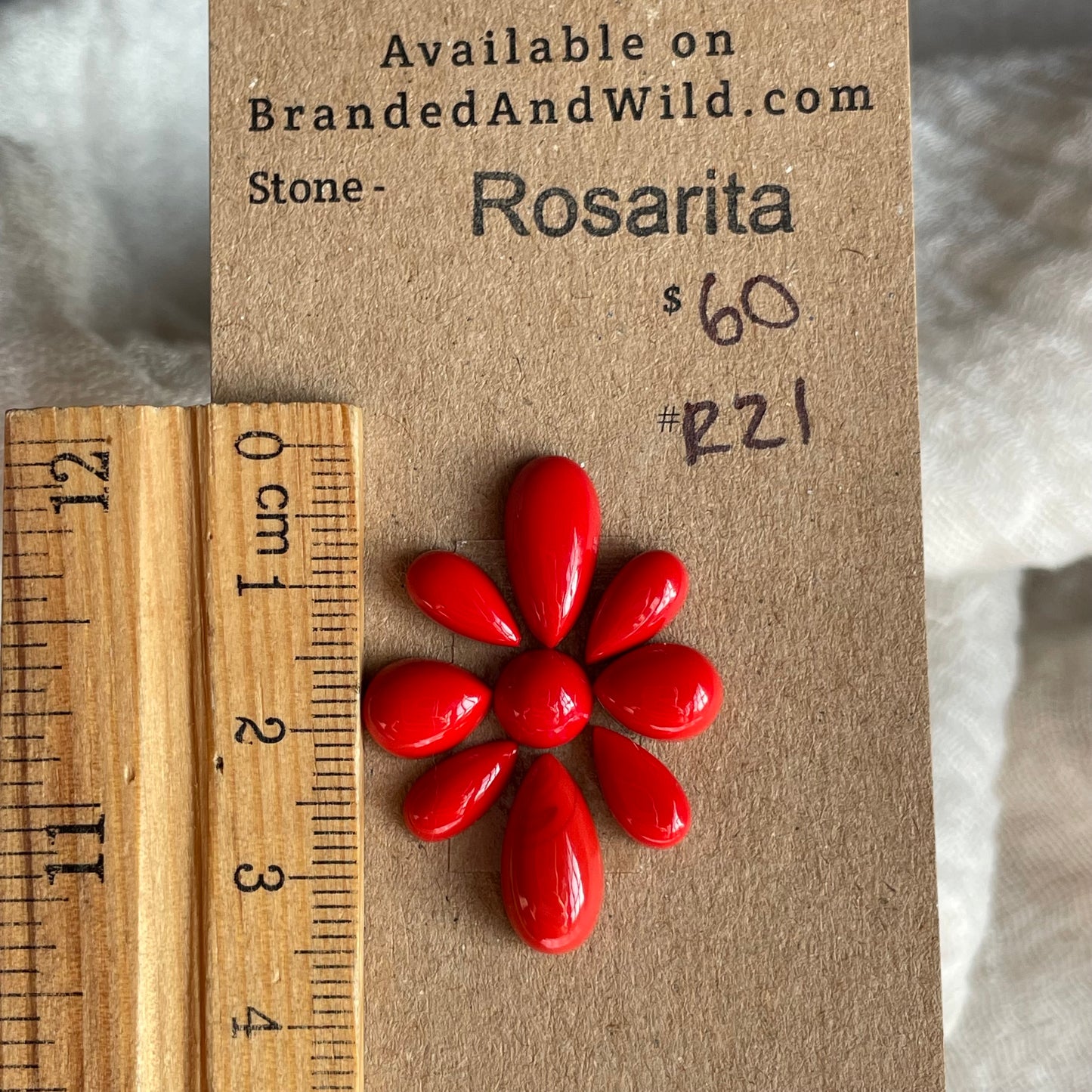 Rosarita - Cabochon - R21 9E661489-F23A-4314-B1A7-7E6B24BC4179 Brandedandwild.com