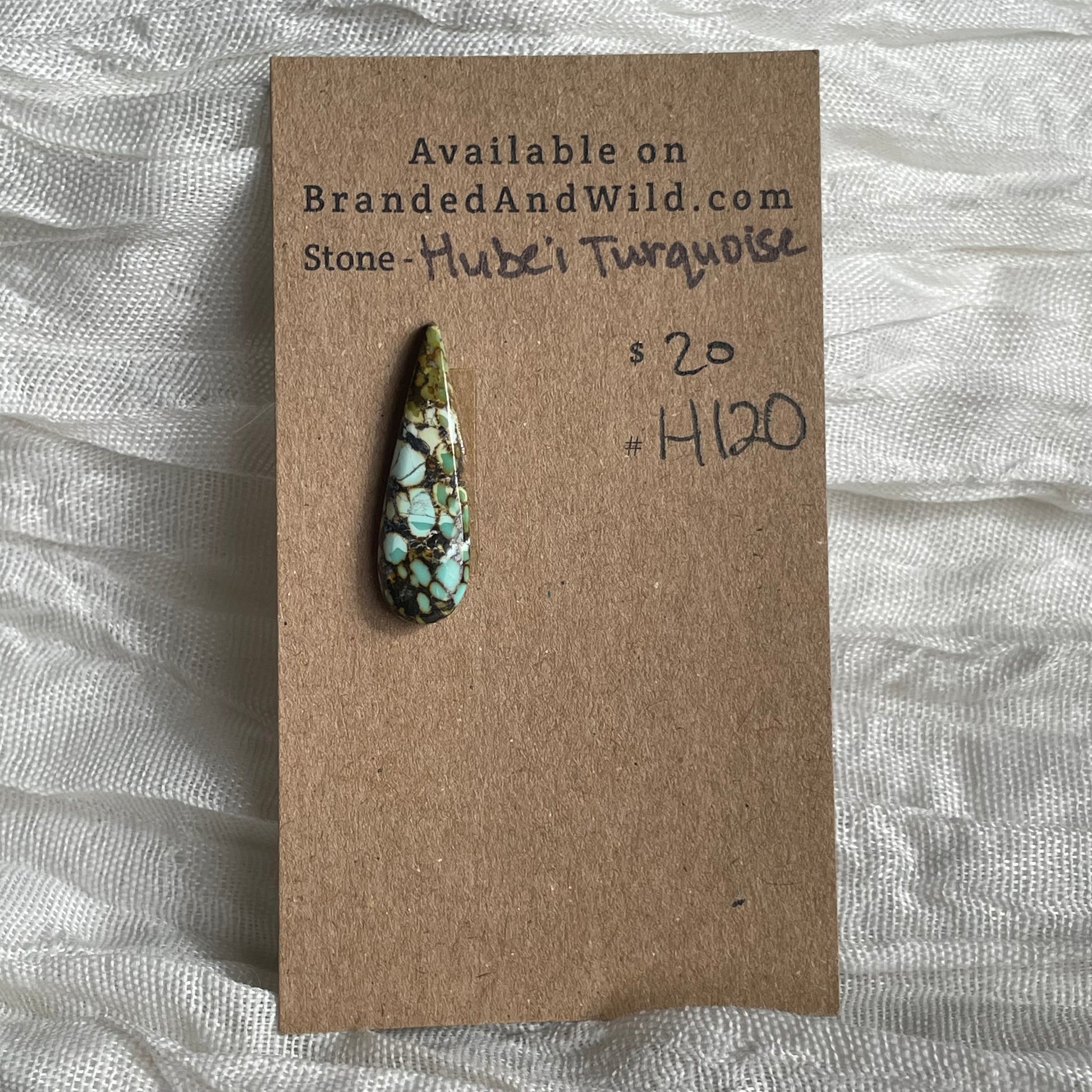 Hubei Turquoise Cabochon - H120 9ECE7F5F-0233-4777-8225-FB5BBD12B871 Brandedandwild.com