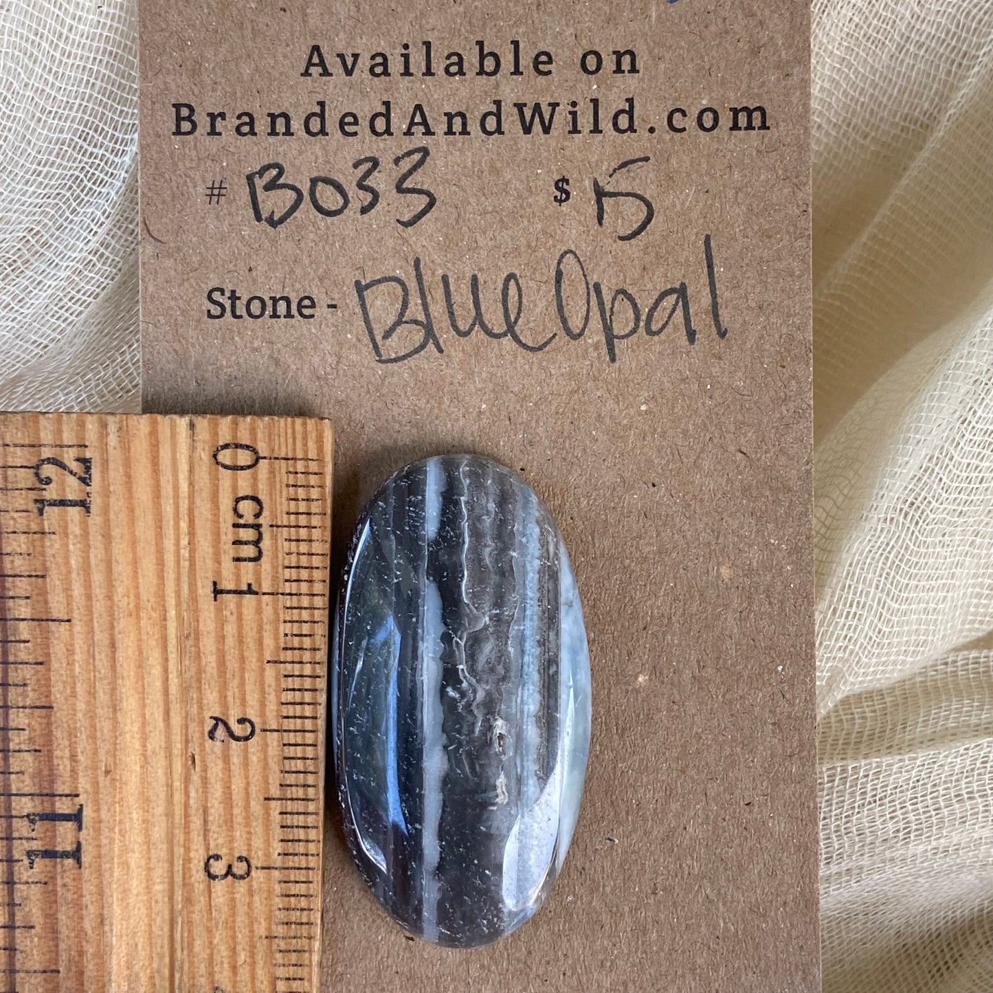 Blue Opal Cabochon - B033