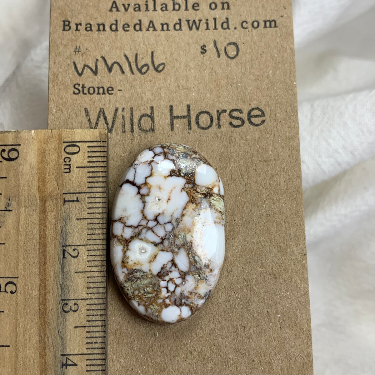 Wild Horse Cabochon - WH166 9EFE7903-4C29-4D01-8E14-5989491C6A22 Brandedandwild.com