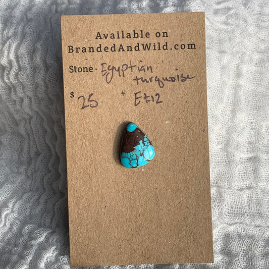 Egyptian Turquoise Cabochon - ET12