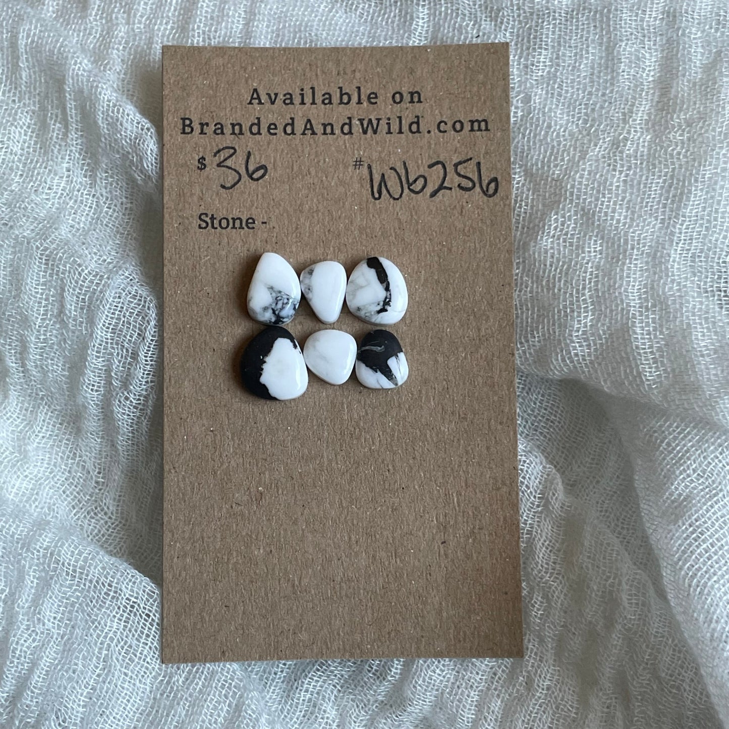 White Buffalo Cabochon - WB256