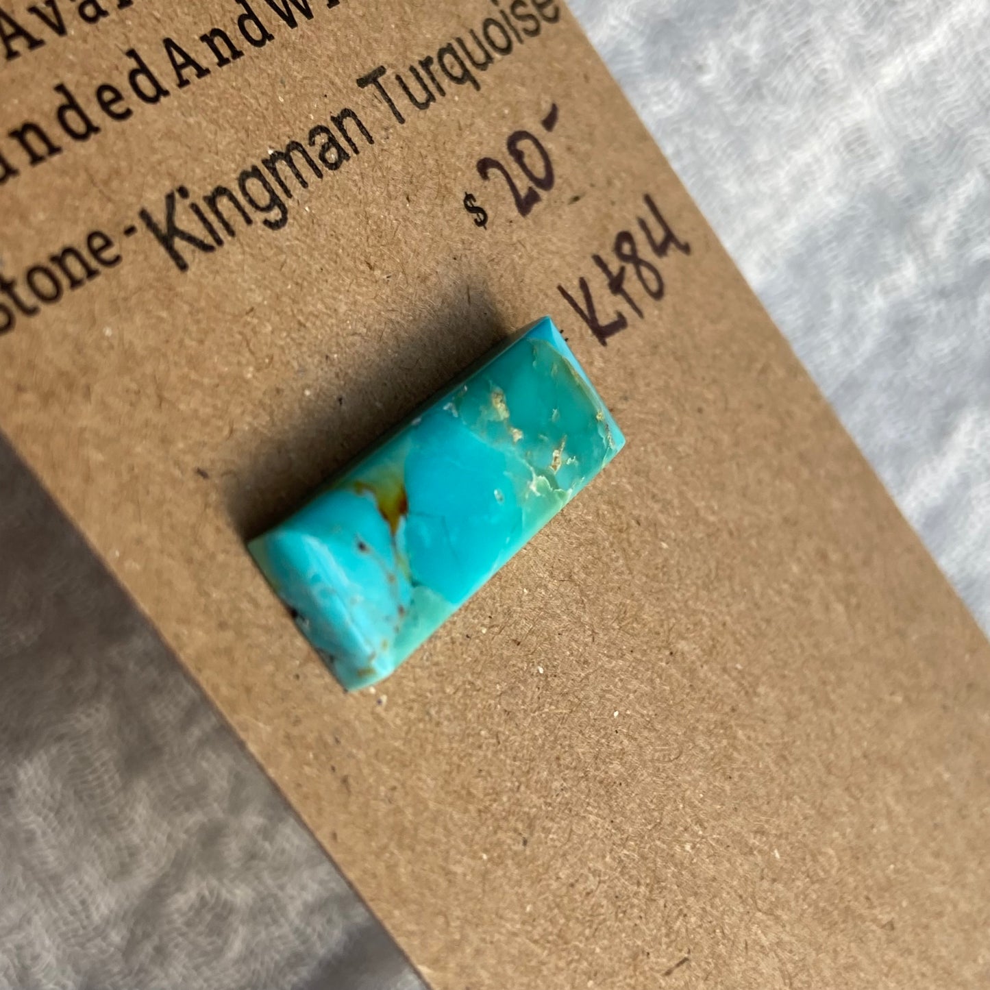 Kingman Turquoise Cabochon - KT84