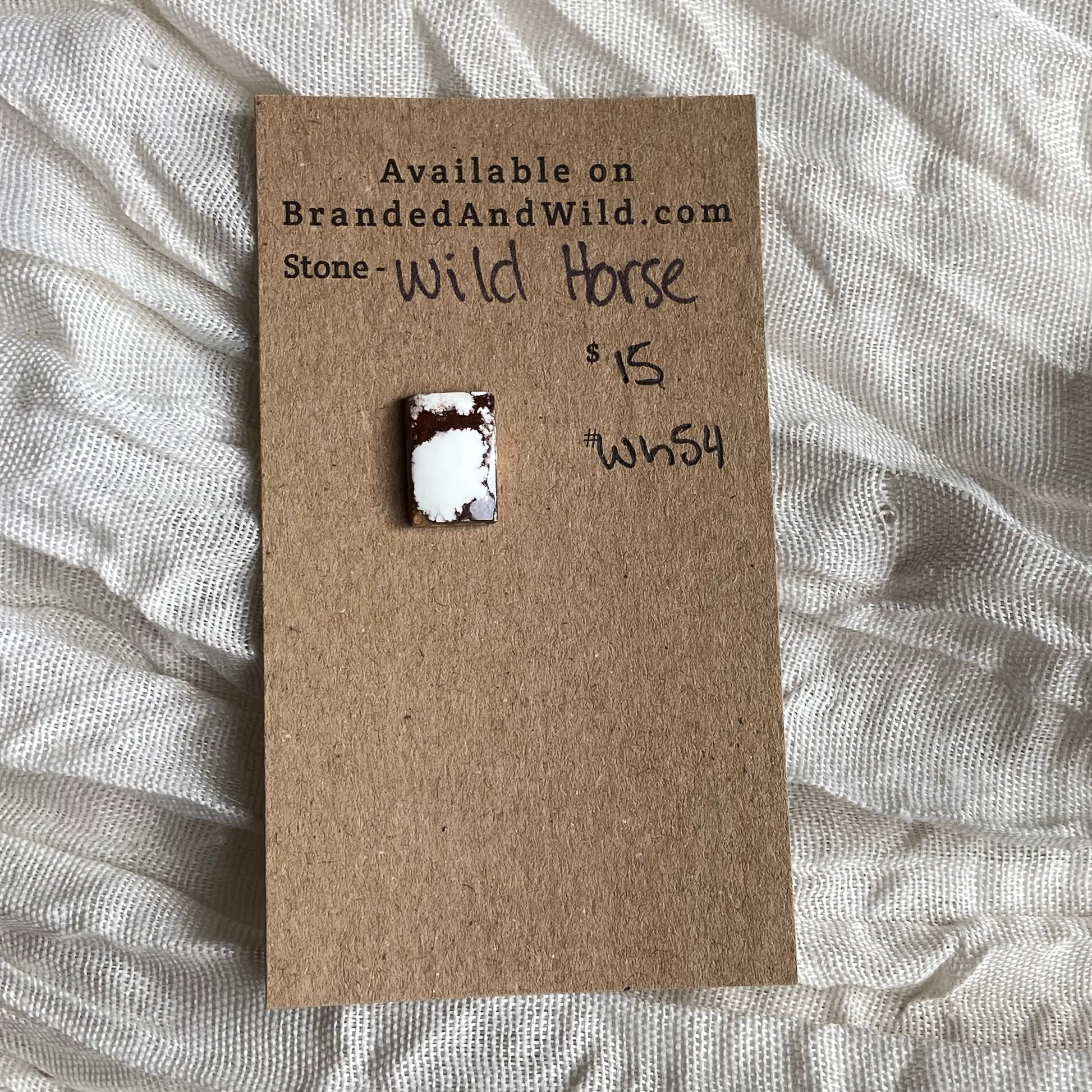 Wild Horse Cabochon - WH54 9F551D61-F9CB-4D13-BC8B-A1E7AFB3C43F Brandedandwild.com