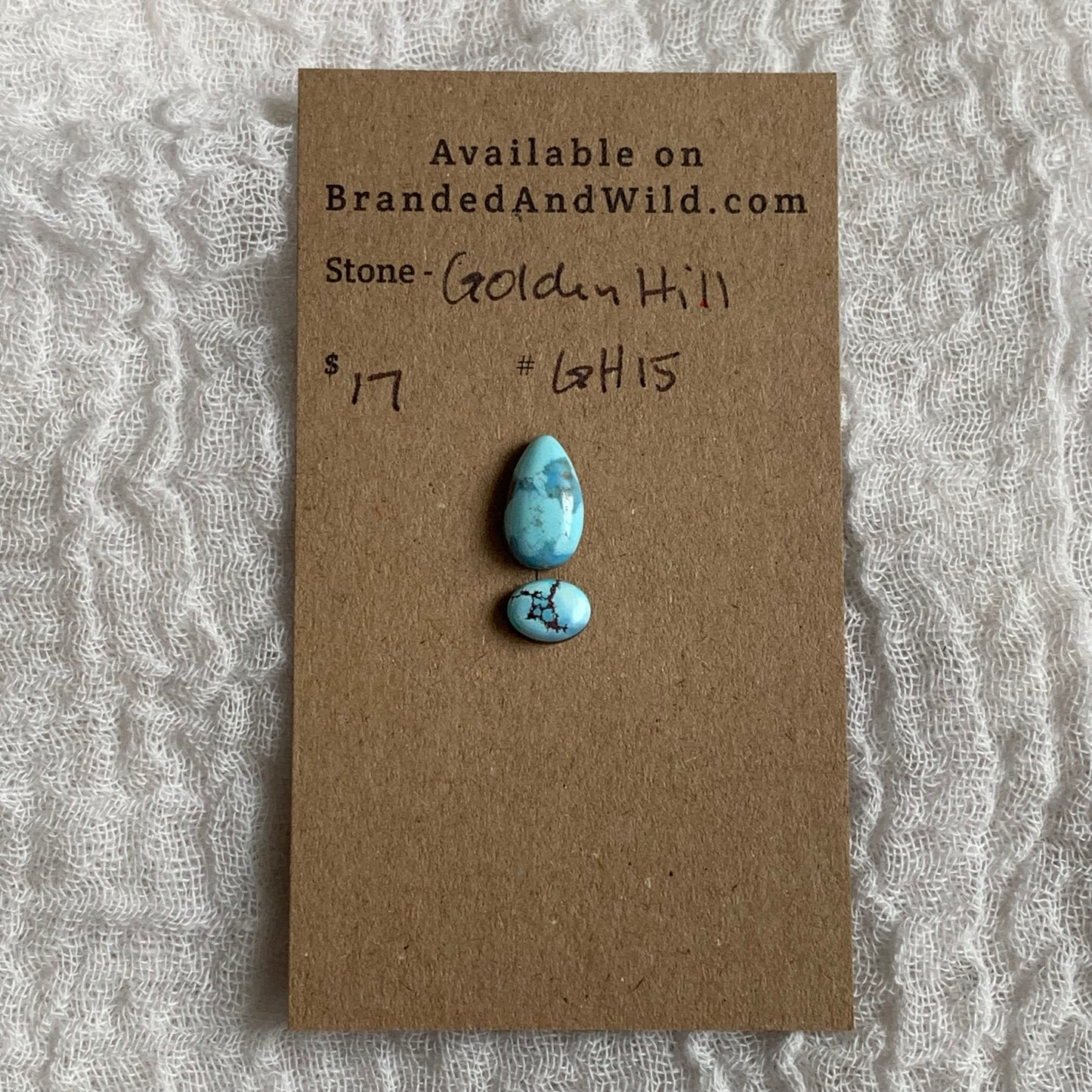 Golden Hill Turquoise Cabochon - GH15