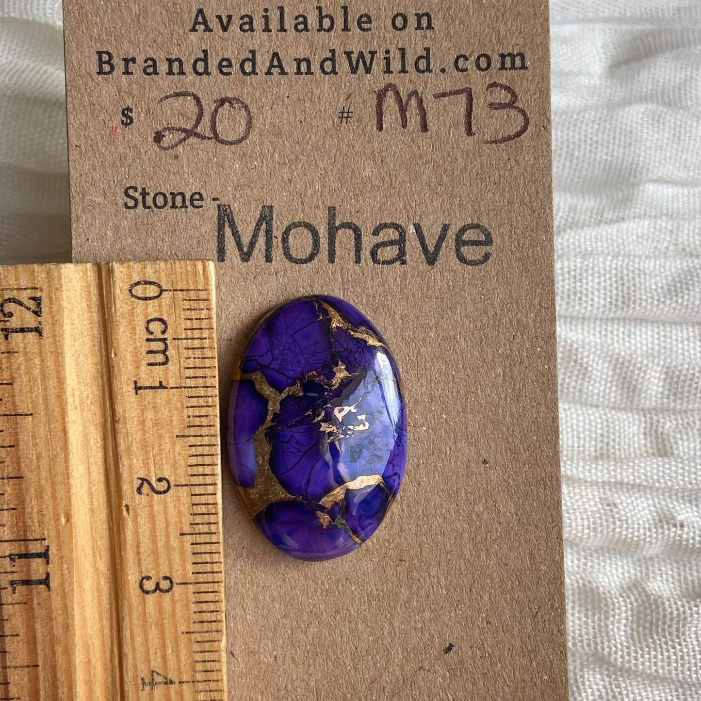 Mohave Cabochon - M73 Cabochon 9F703692-8225-4DD6-974D-FB243DA0A72B Brandedandwild.com