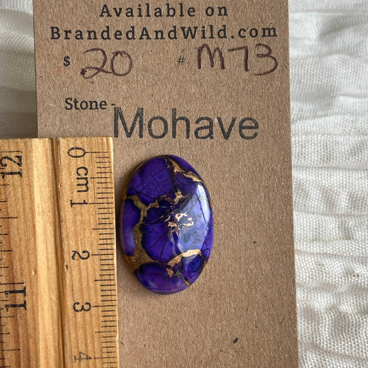 Mohave Cabochon - M73 Cabochon 9F703692-8225-4DD6-974D-FB243DA0A72B Brandedandwild.com