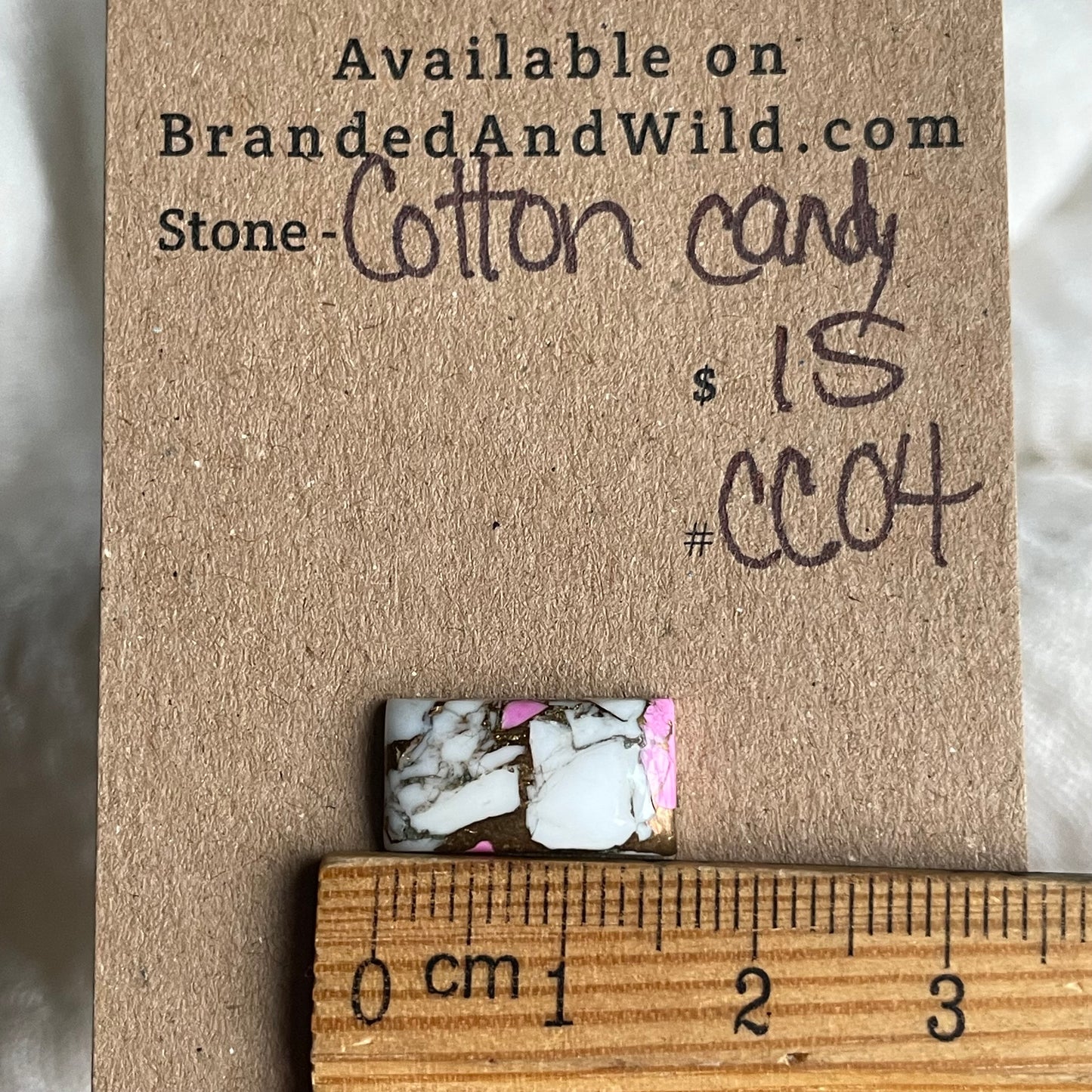 Cotton Candy Cabochon - CC04 9F8D4ACA-4DD4-4449-BAC5-8B3ECA6A282E Brandedandwild.com