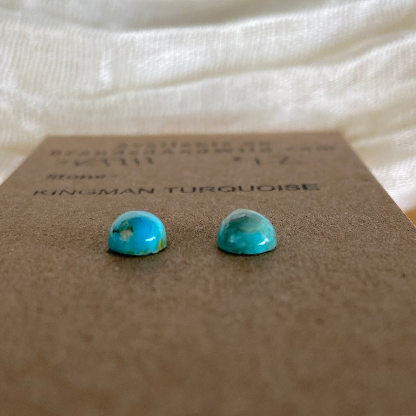 Kingman Turquoise Cabochon - KT111 9F8EB0E6-B725-499D-B135-B617BDBDA80B Brandedandwild.com