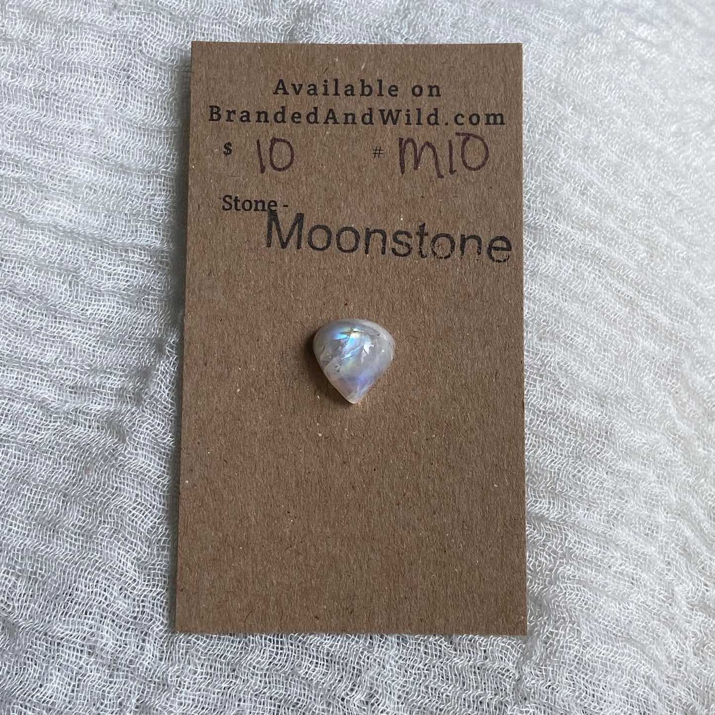 Moonstone Cabochon - M10