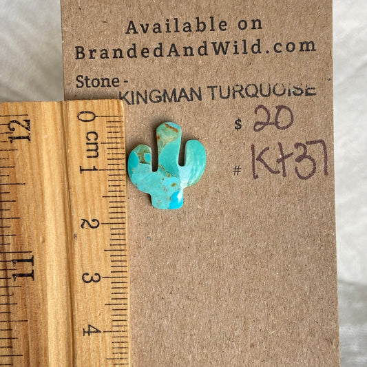 Kingman Turquoise Cabochon - KT37