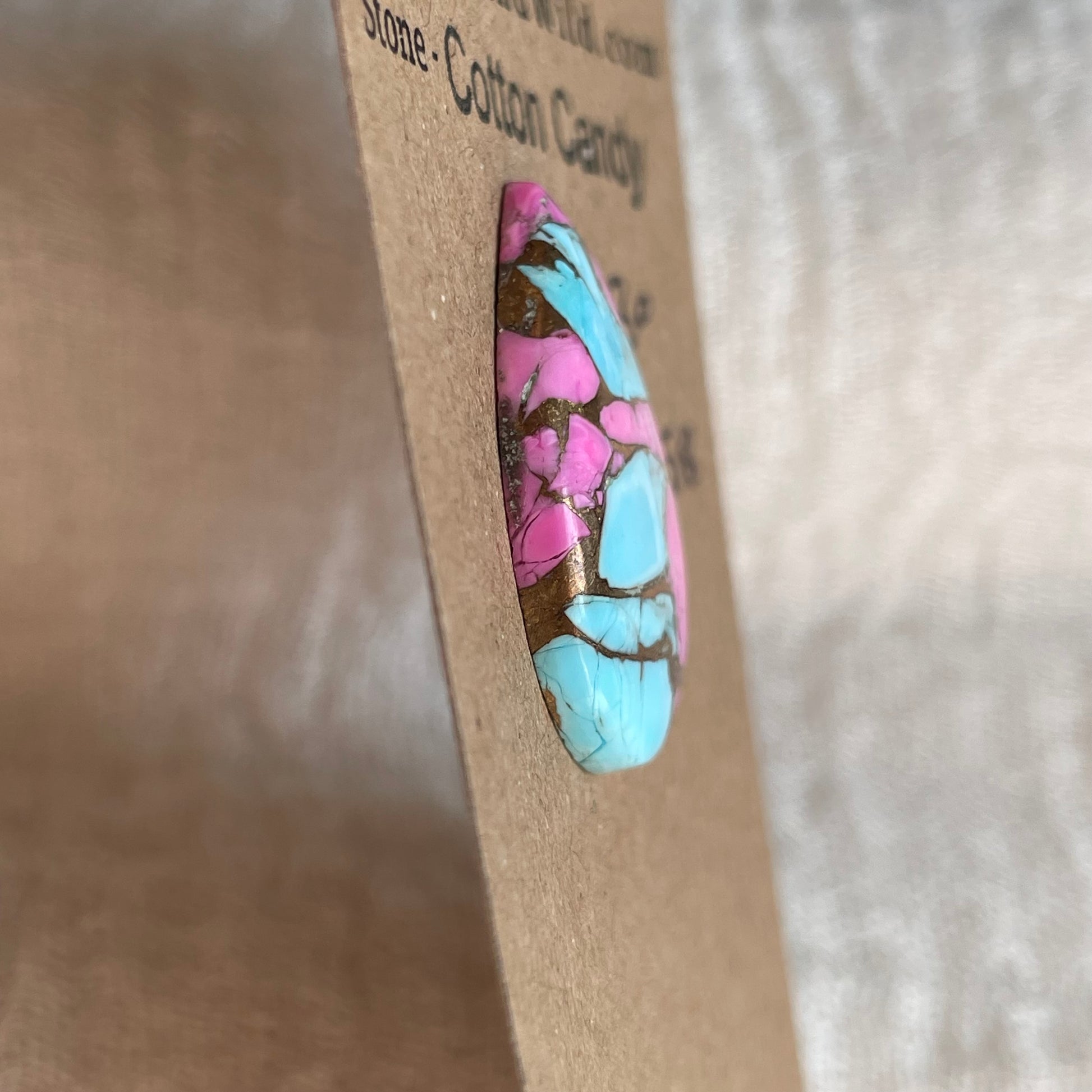 Cotton Candy Cabochon - CC58 9FAB5A1E-0D9C-4E5D-84B1-AD79B2F946CA Brandedandwild.com