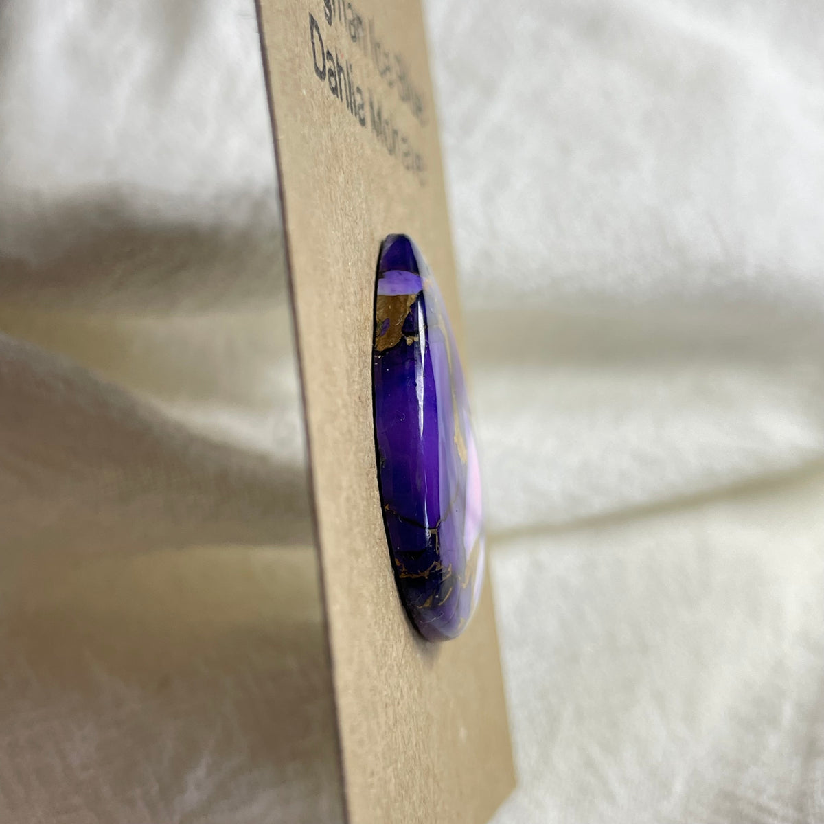 Kingman Ice Blue Dahlia Cabochon - KID68 9FC30059-A15F-4A30-921B-7AB11A7AACCA Brandedandwild.com