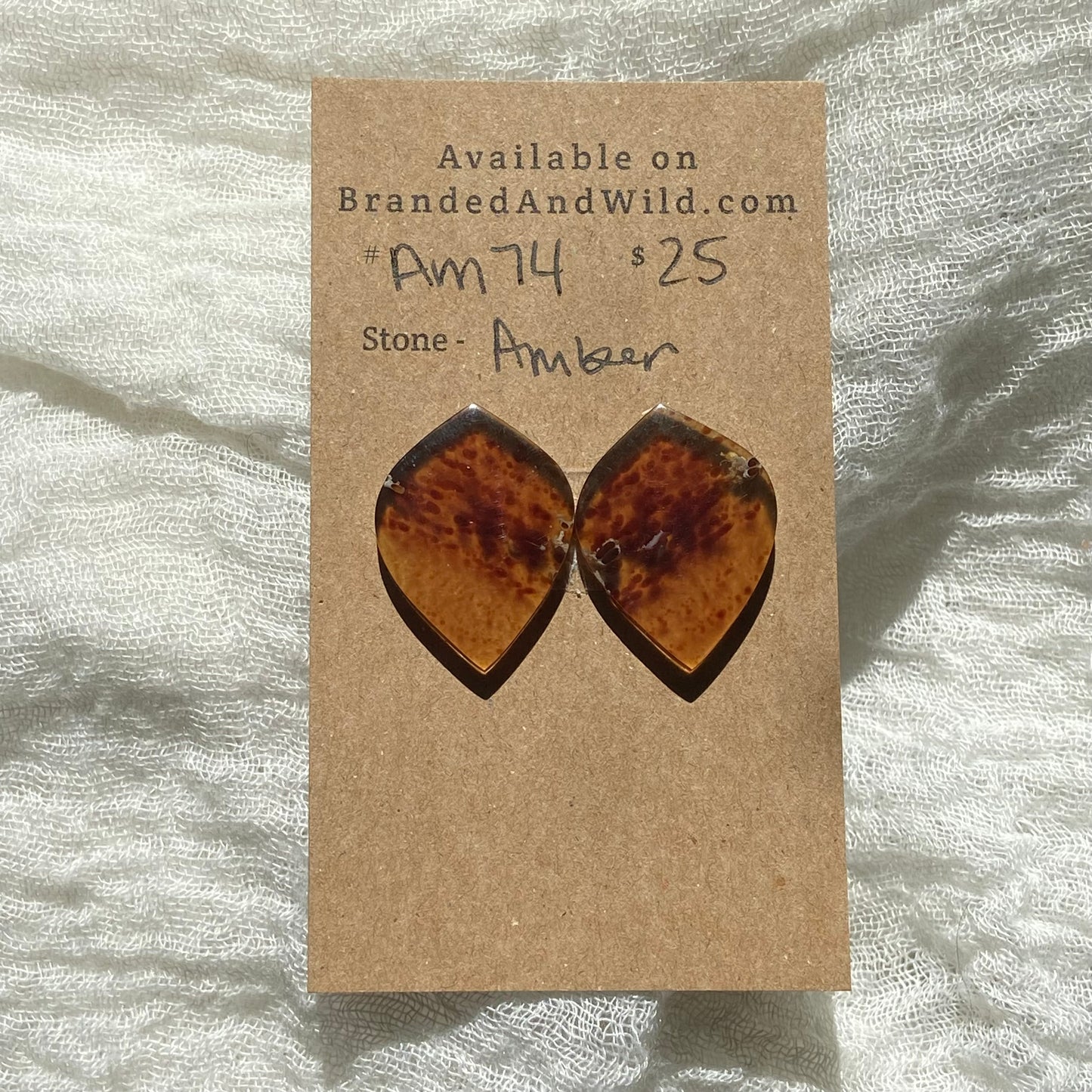 Amber Cabochon AM74