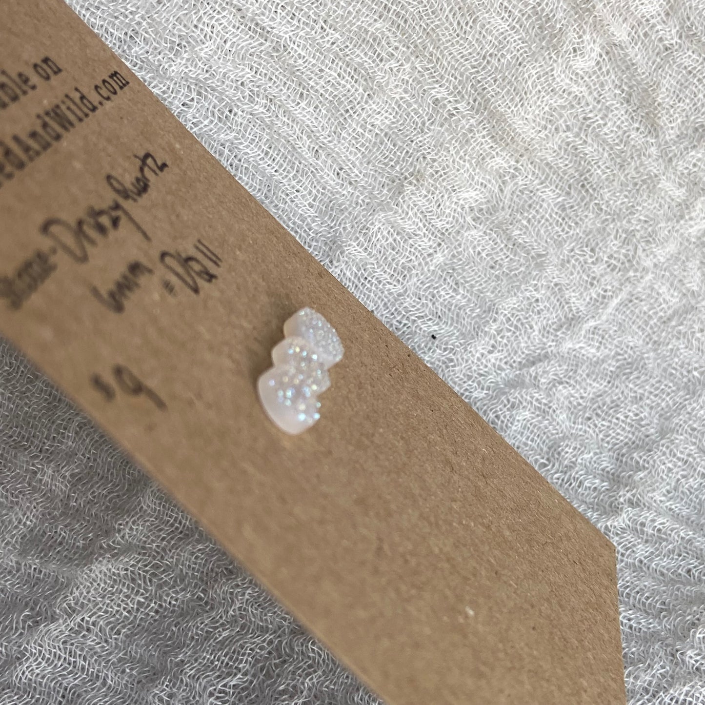 Druzy Quartz Cabochon - DQ11