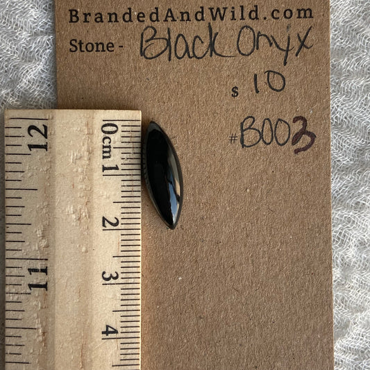 Black Onyx - Cabochon - BO3