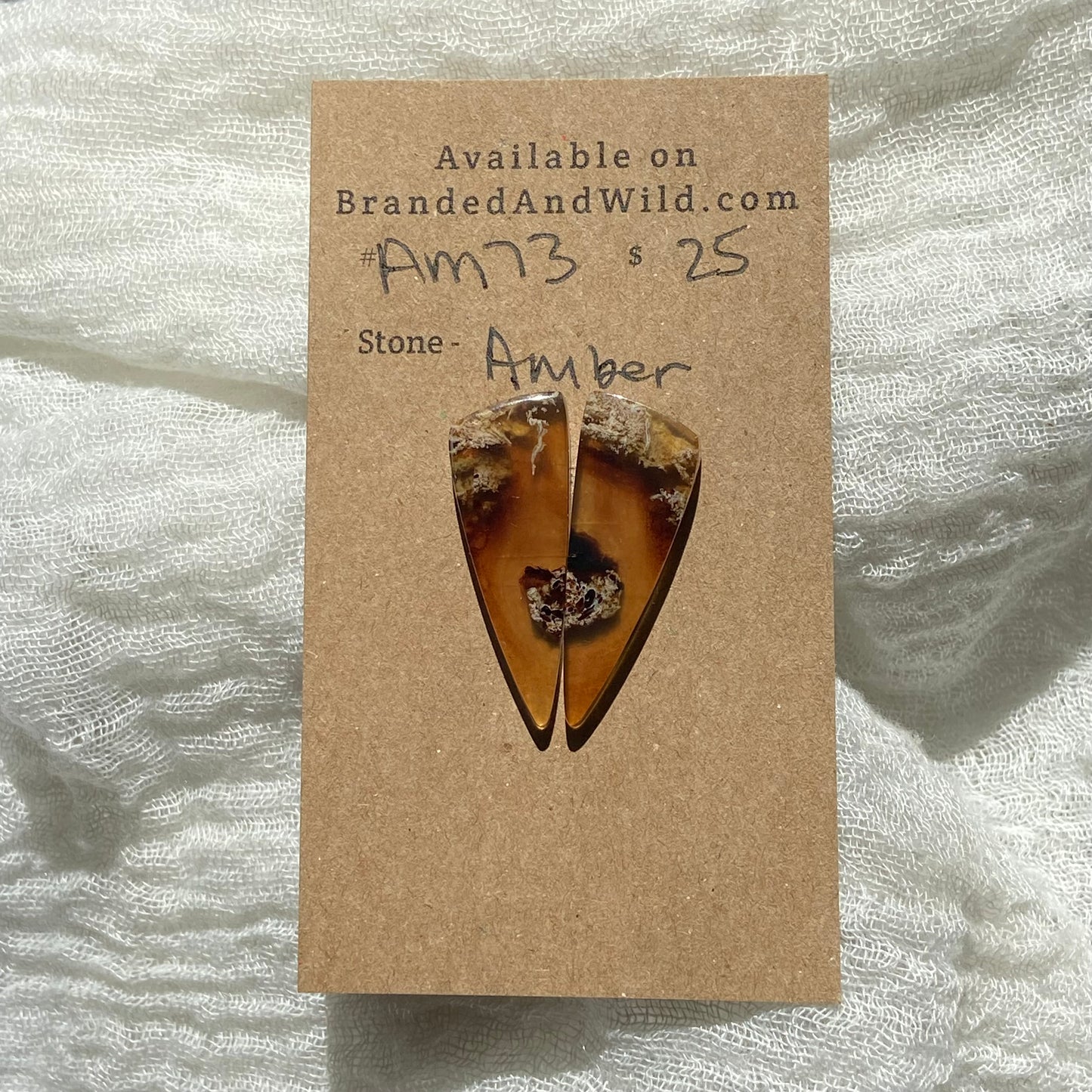Amber Cabochon AM73