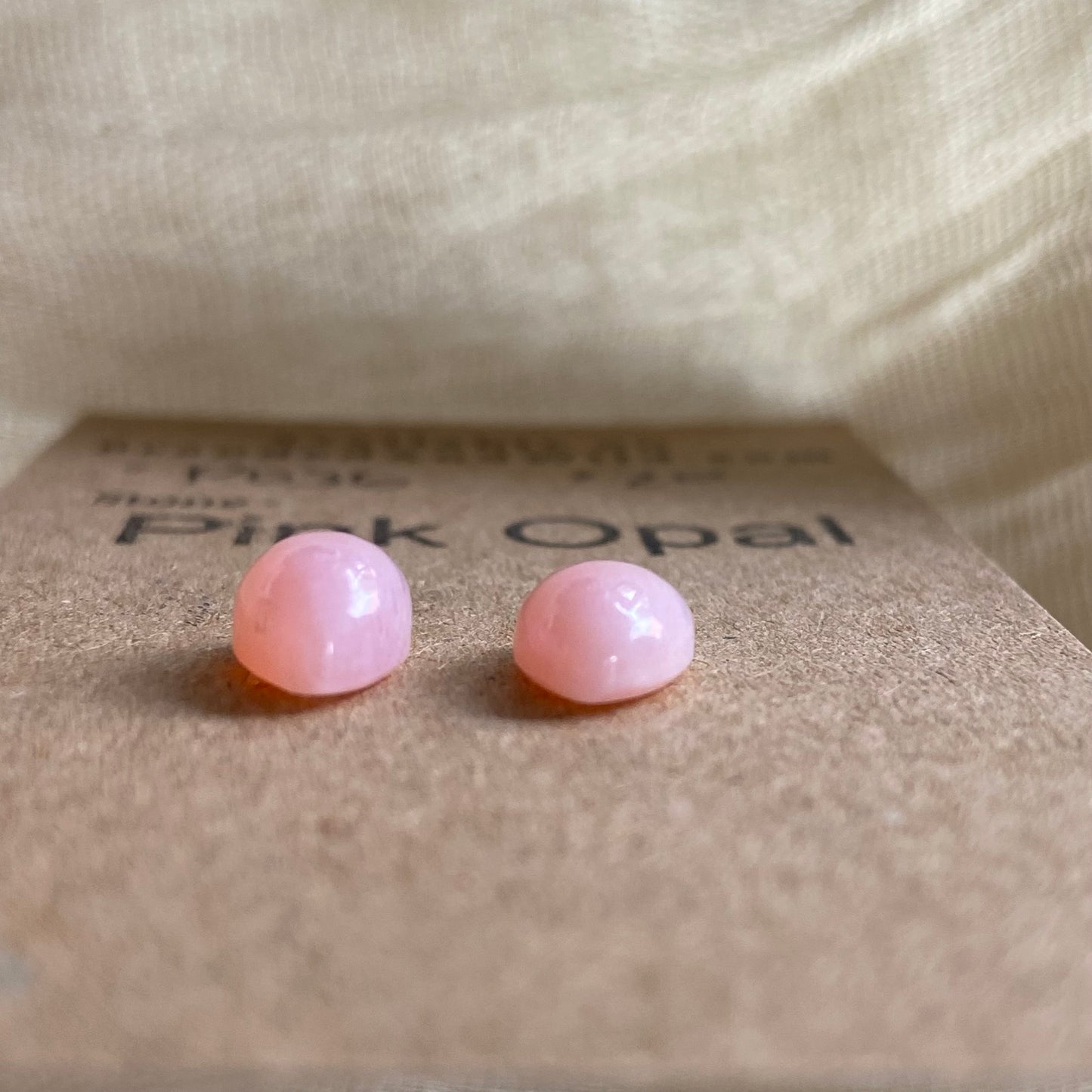 Pink Opal Cabochon - P036