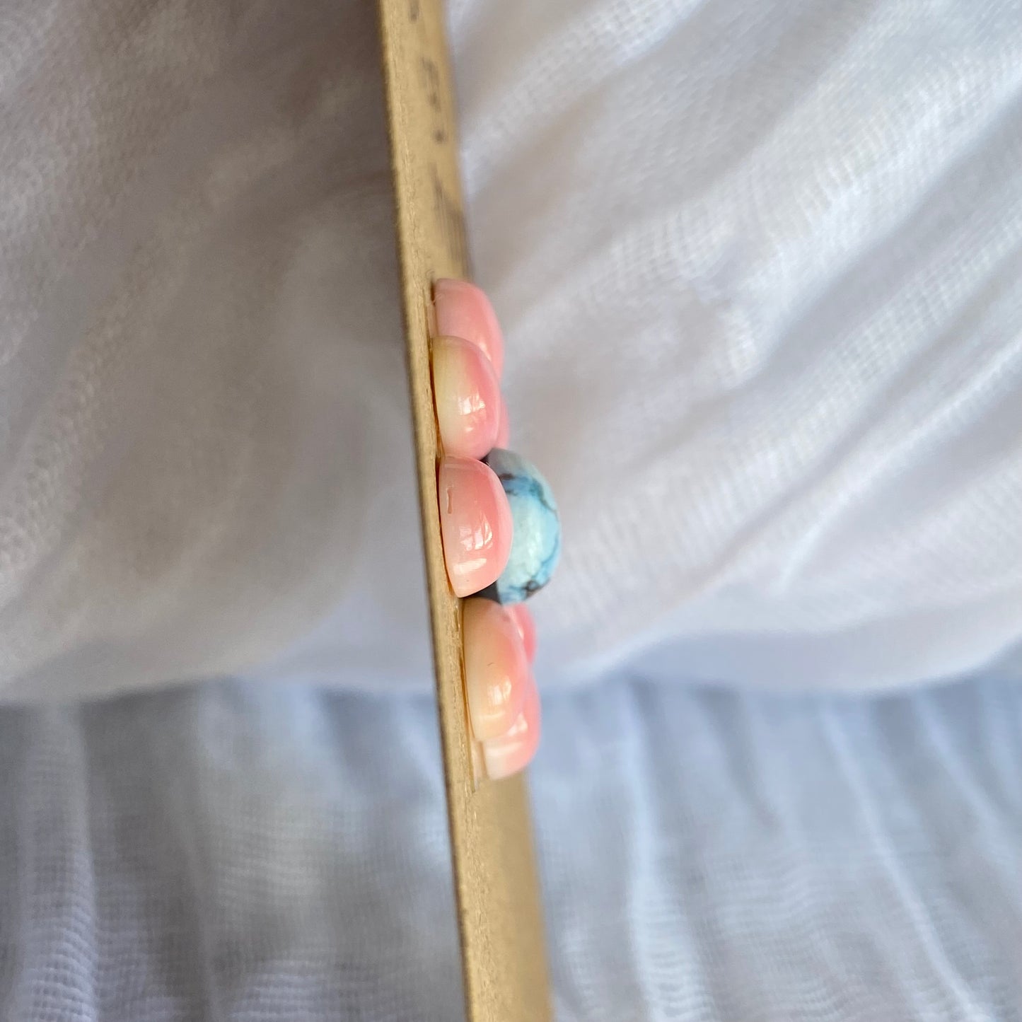 Golden Hill/Pink Conch Cabochon - Mix174