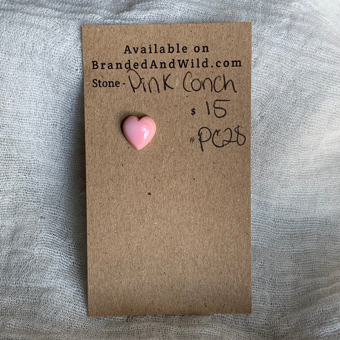 Pink Conch Cabochon - PC28