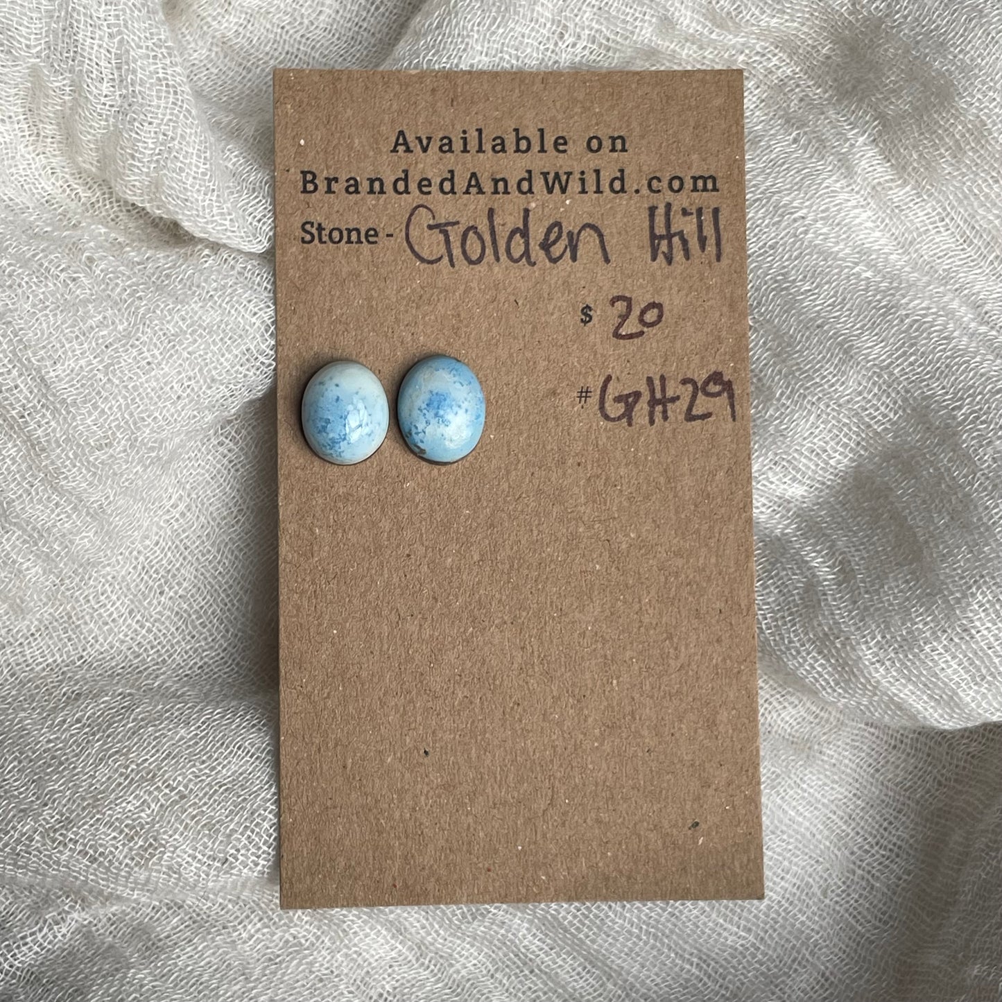 Golden Hill Turquoise Cabochon - GH29