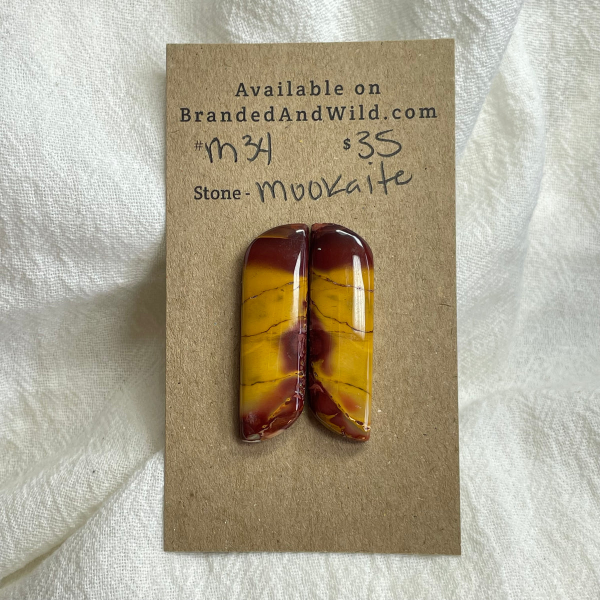 Mookaite Cabochon- M34 A0BC9C28-9363-47DD-96E8-703C69234559 Brandedandwild.com