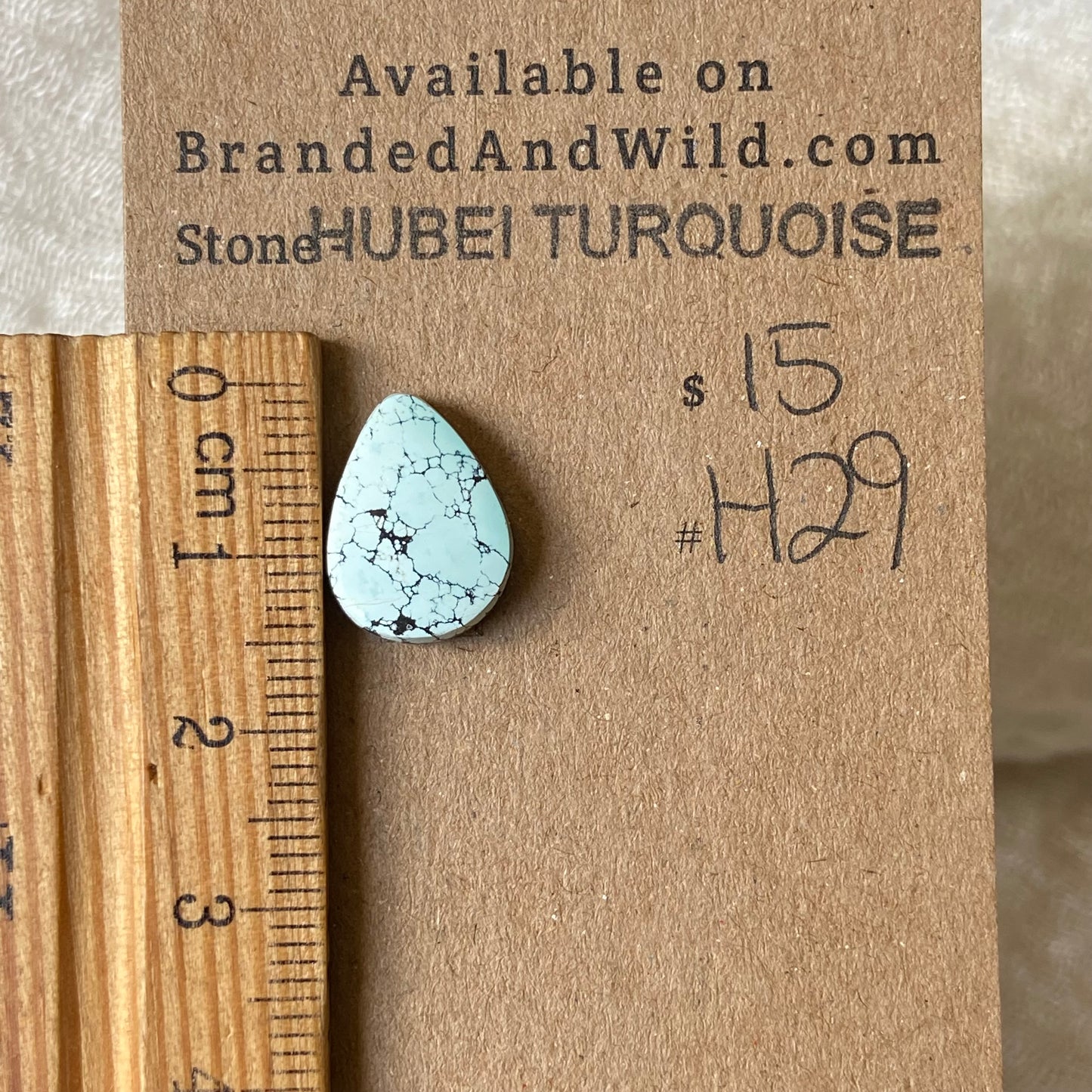 Hubei Turquoise Cabochon - H29 A0BF8CD5-D5B1-4D80-A054-67161F238728 Brandedandwild.com