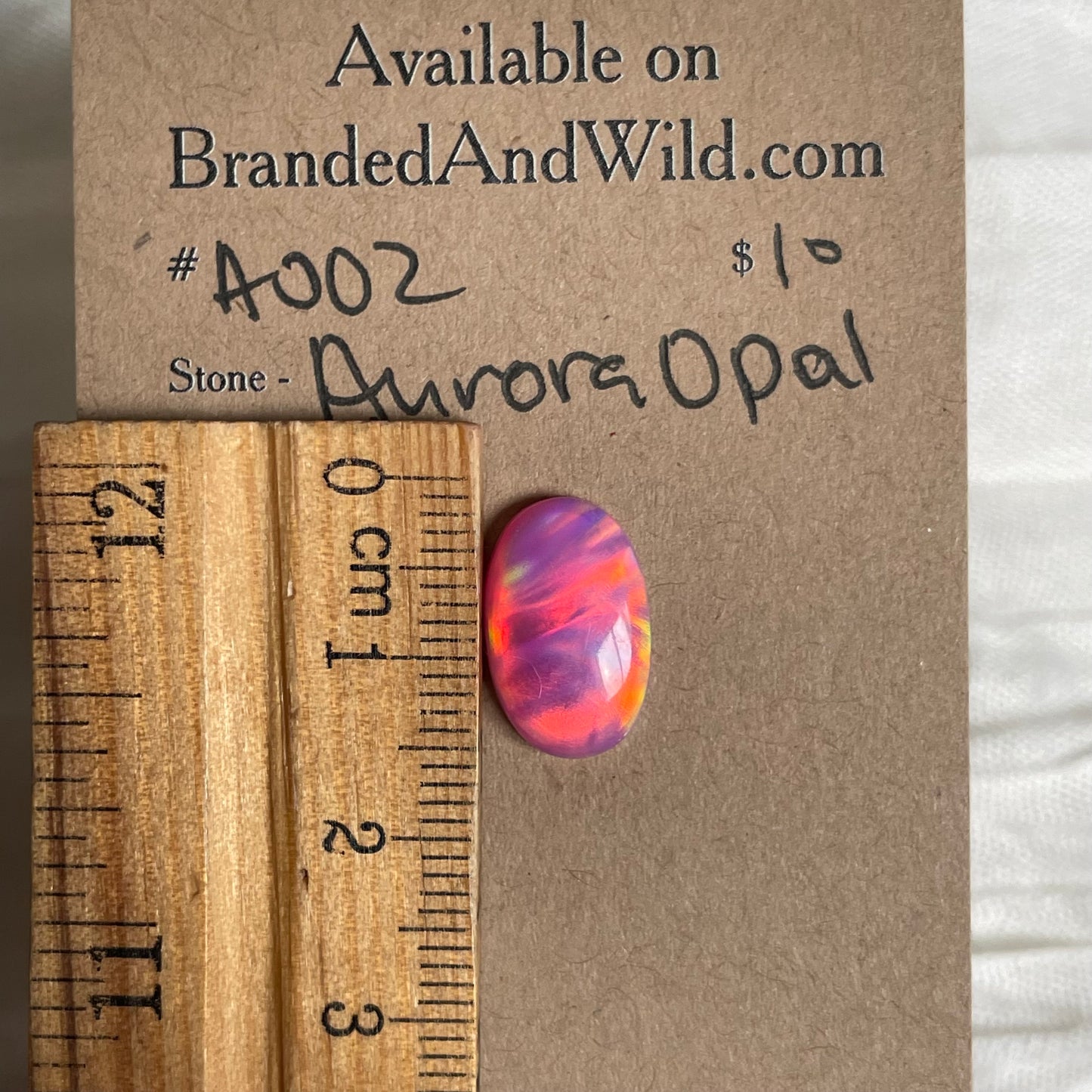 Aurora Opal Cabochon - A002 A0C23895-FFB1-4C8E-AA3C-D272807475A4 Brandedandwild.com