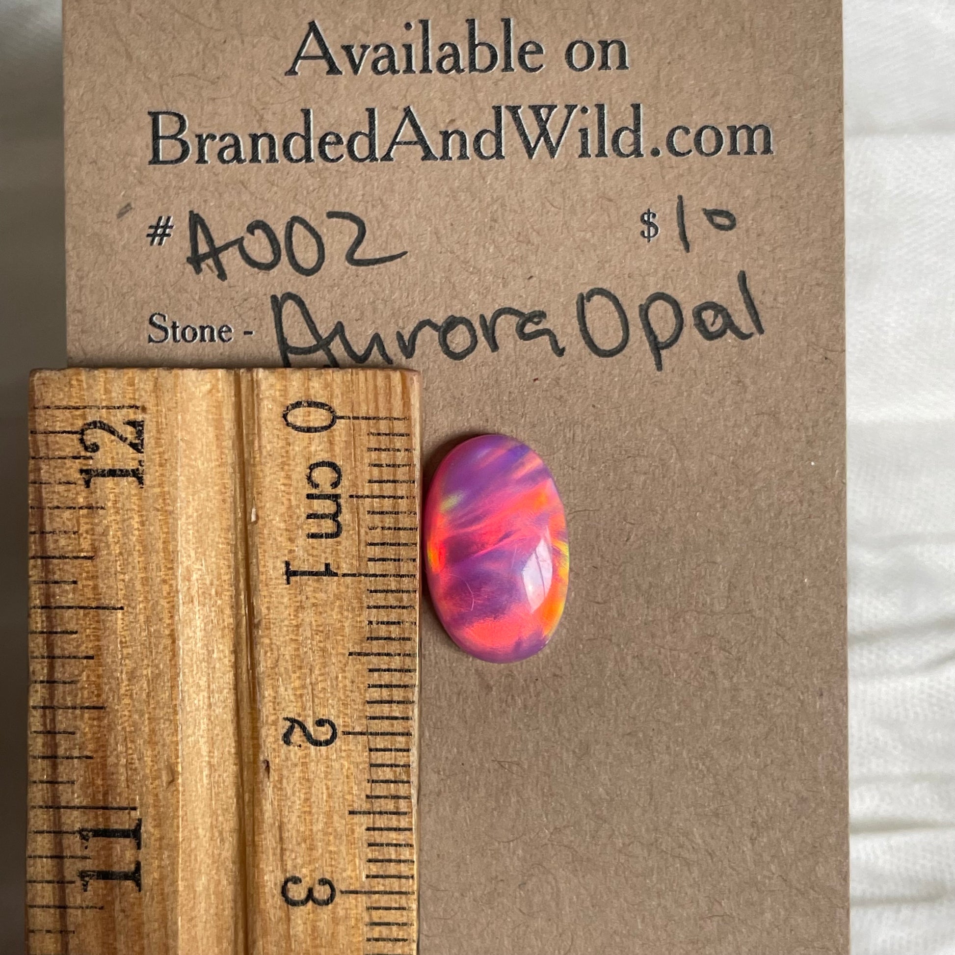 Aurora Opal Cabochon - A002 A0C23895-FFB1-4C8E-AA3C-D272807475A4 Brandedandwild.com