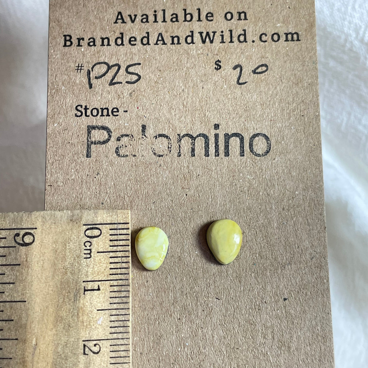 Palomino Cabochon - P25 A0EBA340-0294-46DD-B4CA-8D0CF611DFCD Brandedandwild.com