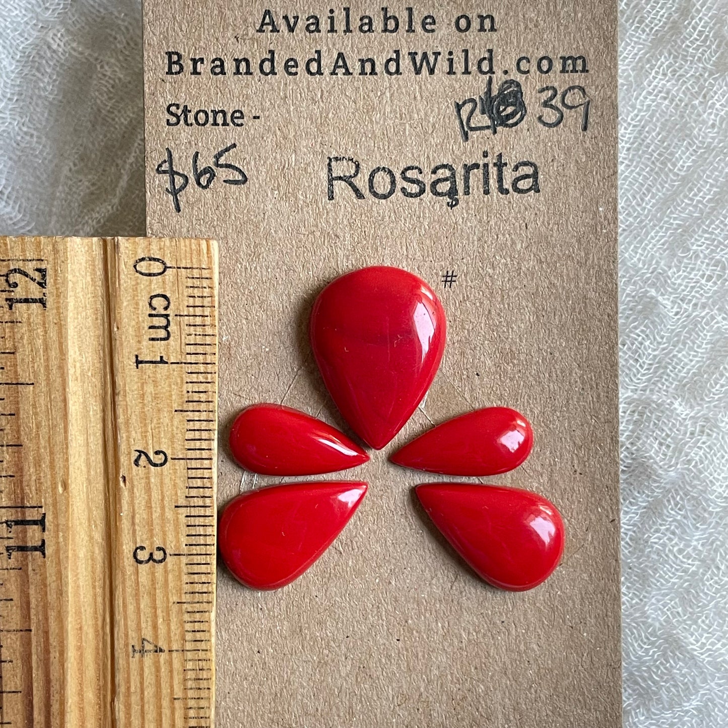 Rosarita - Cabochon - R39 A127174D-AEAD-4E26-AAA9-9640472B54E3 Brandedandwild.com