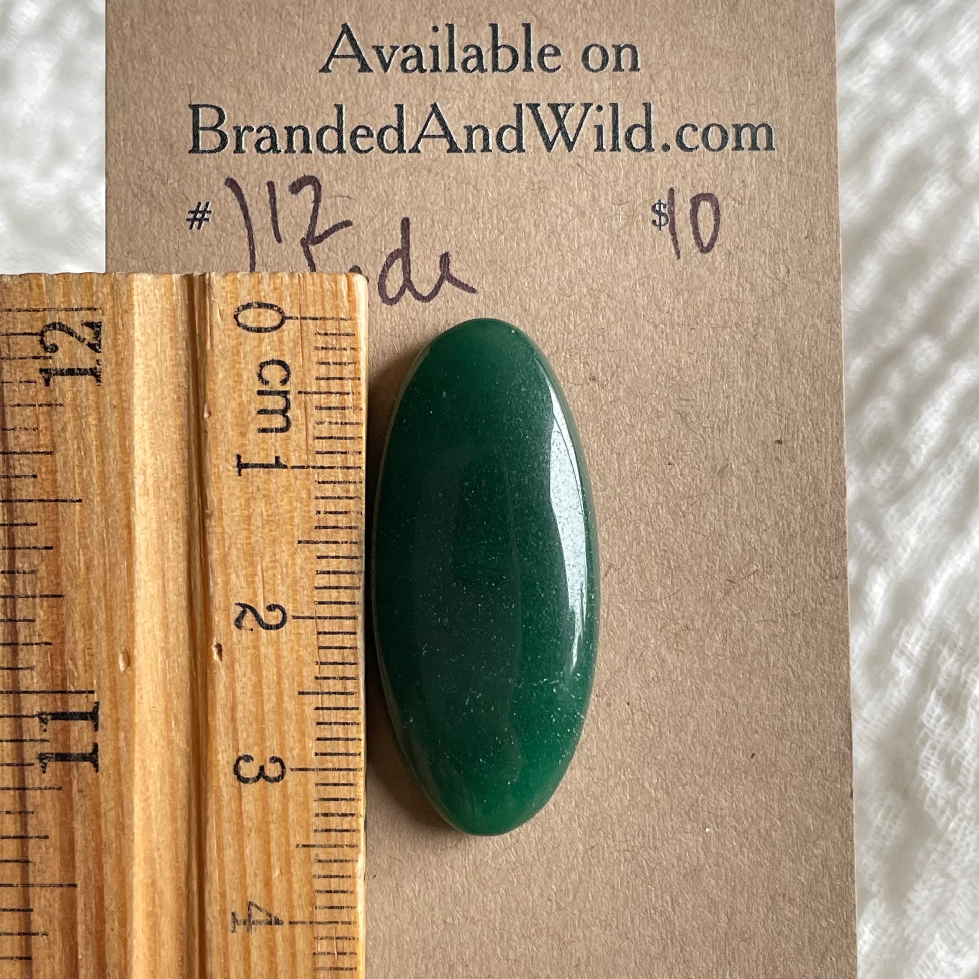 Jade Cabochon - J12 A12EFC36-9877-4B57-9AA9-992C07C0F7D8 Brandedandwild.com