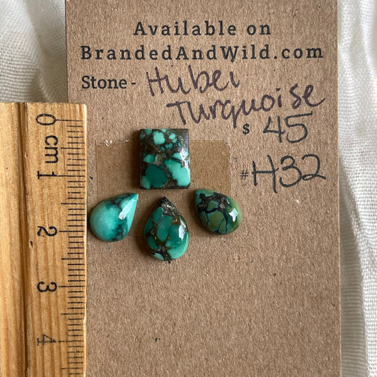 Hubei Turquoise Cabochon - H32 A146D1F1-DBF9-4388-9E27-442A401FC9B5 Brandedandwild.com