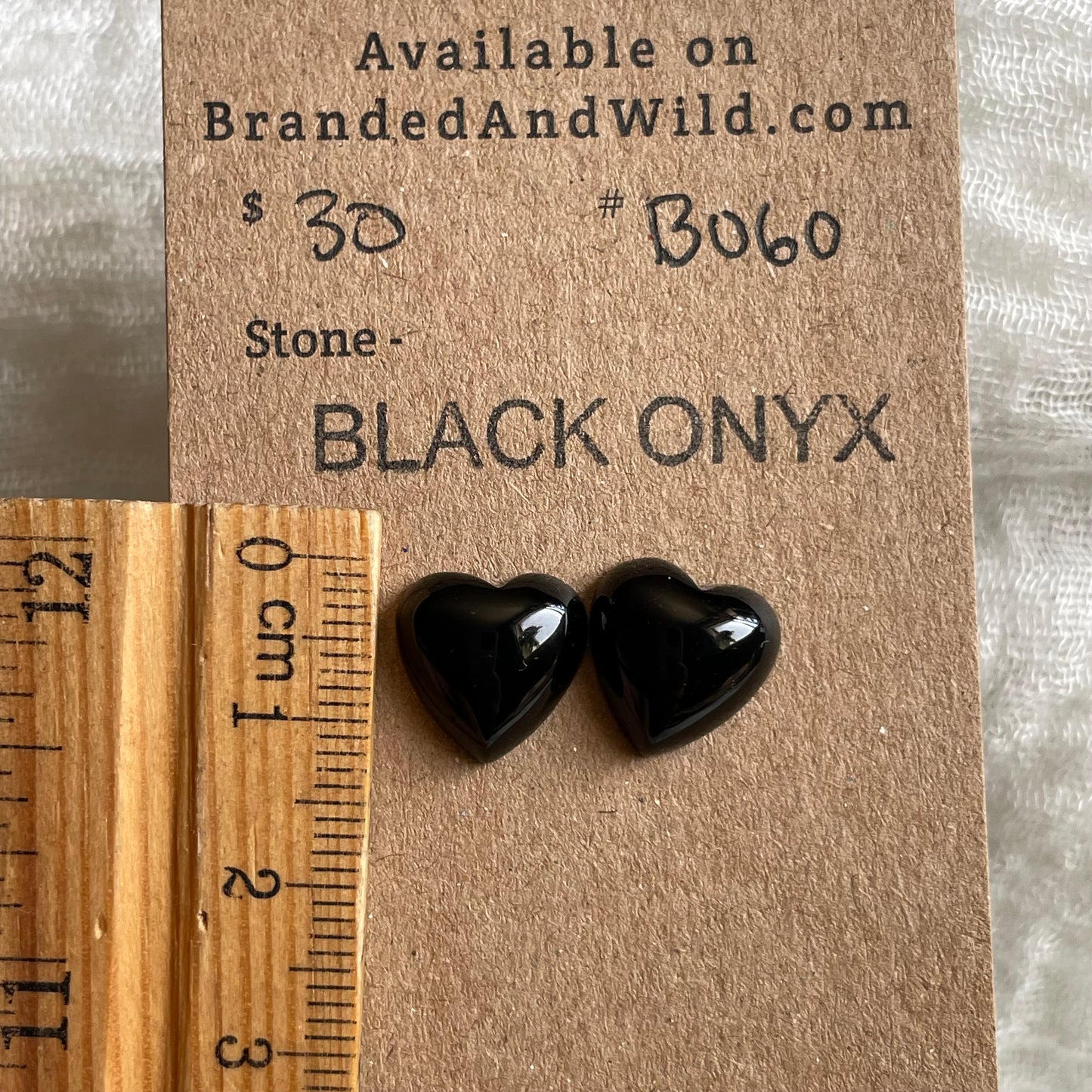 Black Onyx - Cabochon - B060