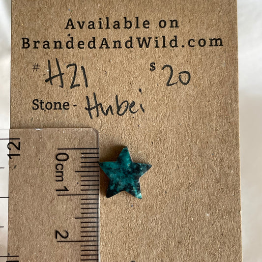 Hubei Turquoise Cabochon - H21 A15C6883-EE8D-49A0-A7F5-6B78DBC9C58D Brandedandwild.com