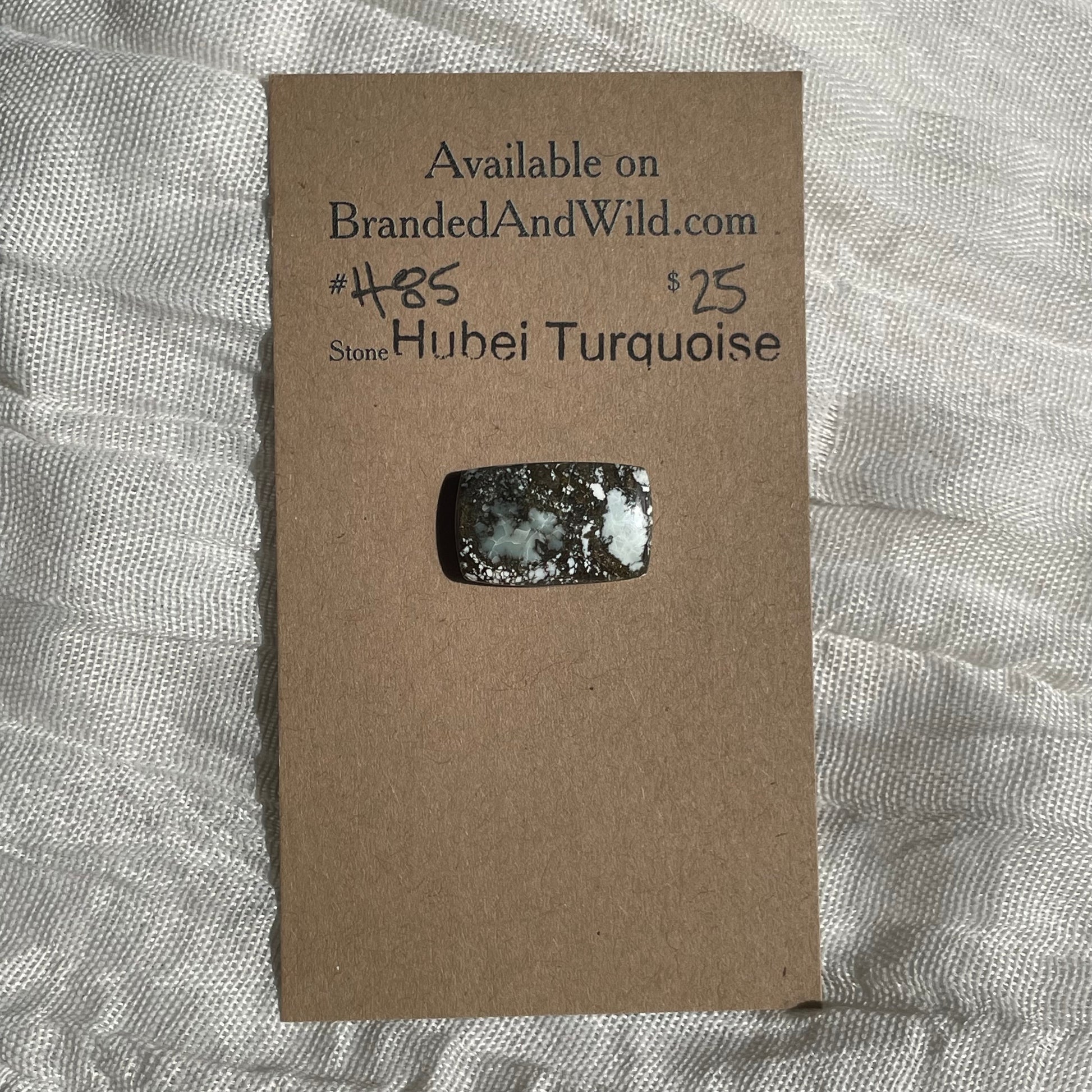 Hubei Turquoise Cabochon - H85 A16A7566-6983-4801-B82D-94C1DCABE28B Brandedandwild.com