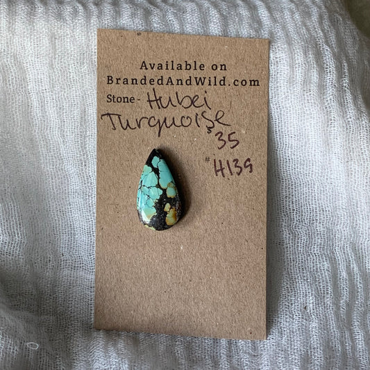 Hubei Turquoise Cabochon - H139