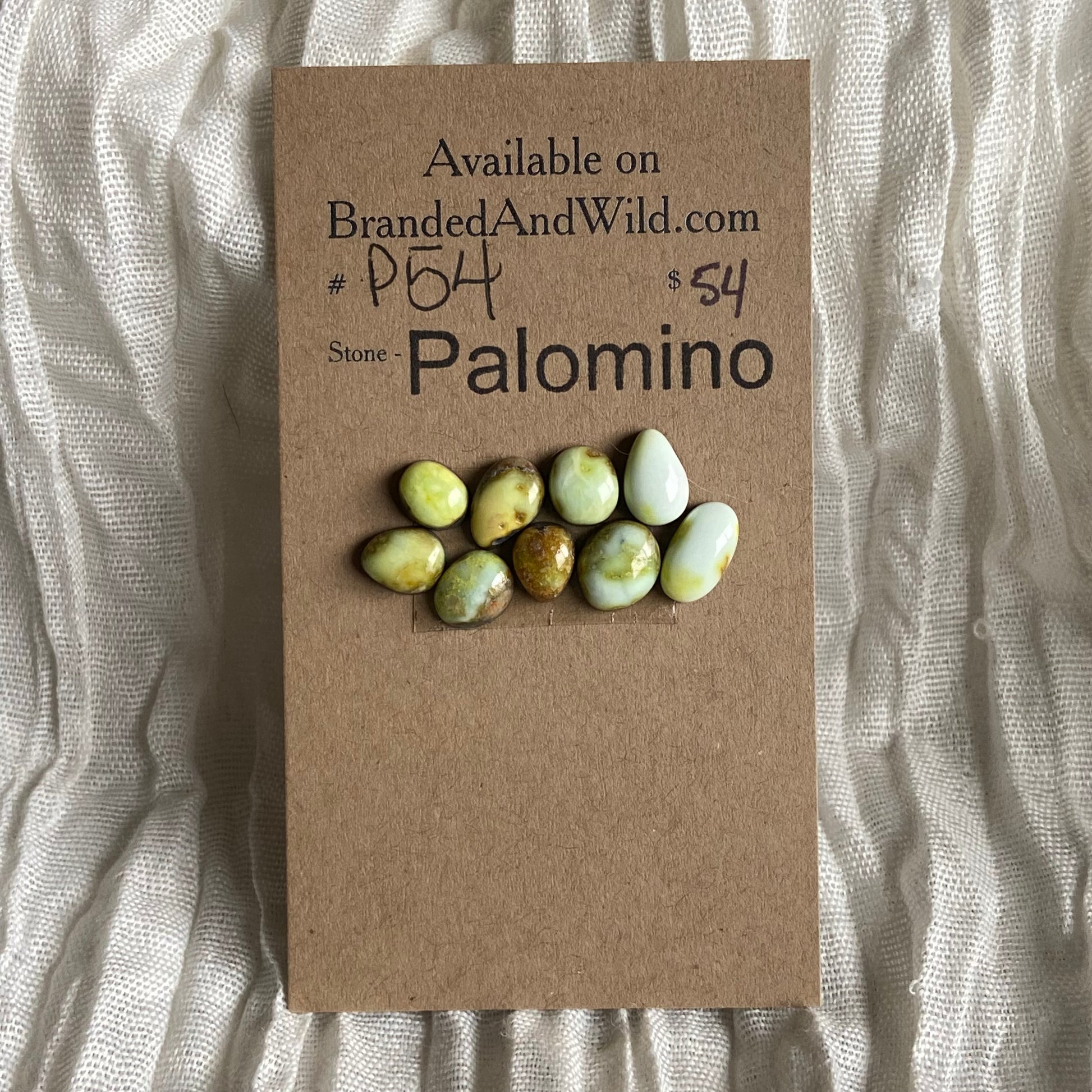Palomino Cabochon - P54 A1961870-683F-44FD-BA30-7EB63CA1E57D Brandedandwild.com