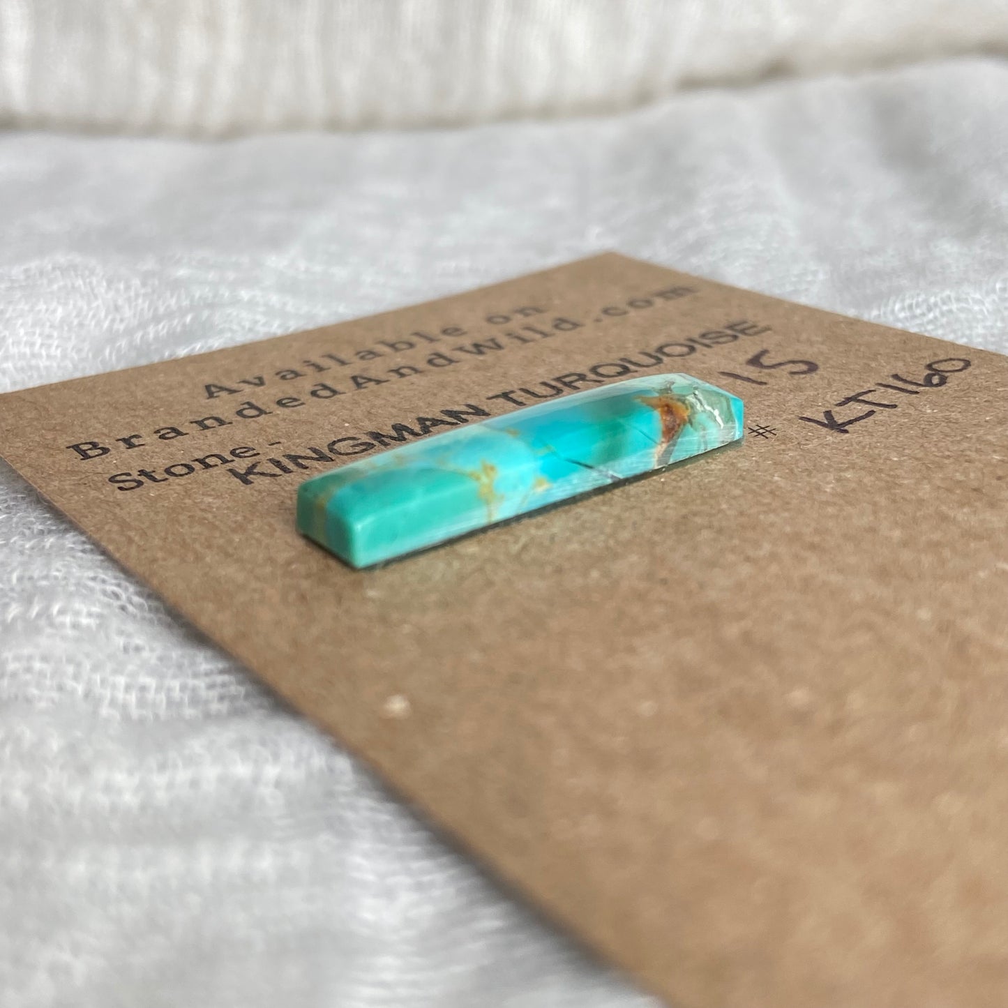 Kingman Turquoise (composite) Cabochon - KT160