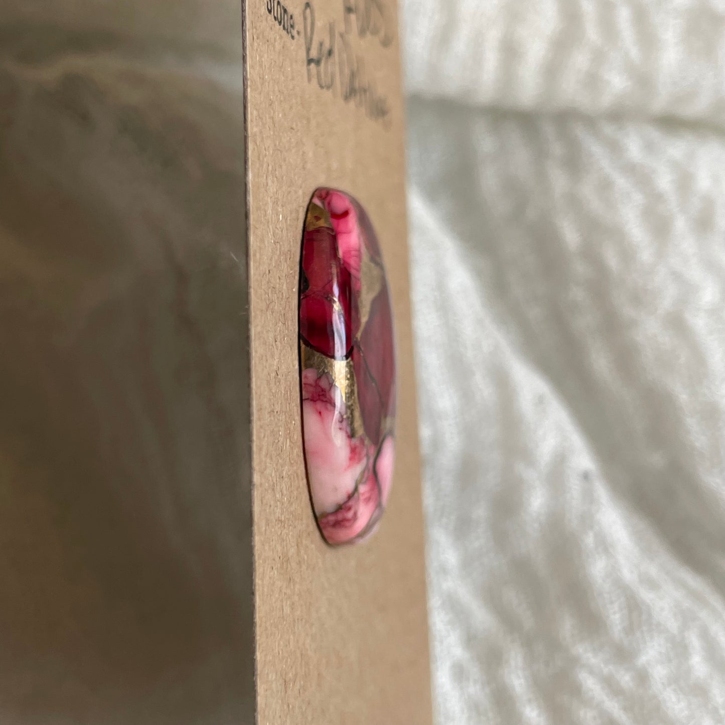 Red Dahlia Cabochon - RD05