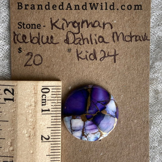 Kingman Ice Blue Dahlia Mohave - KID24