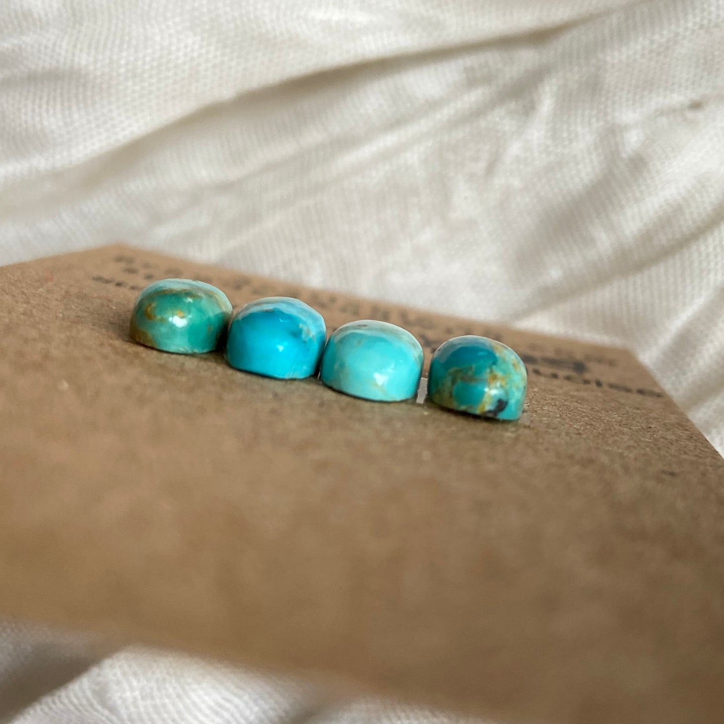 Kingman Turquoise Cabochon - KT24 A1EA16D2-E39E-45AF-8F10-BADF2BF7B171 Brandedandwild.com
