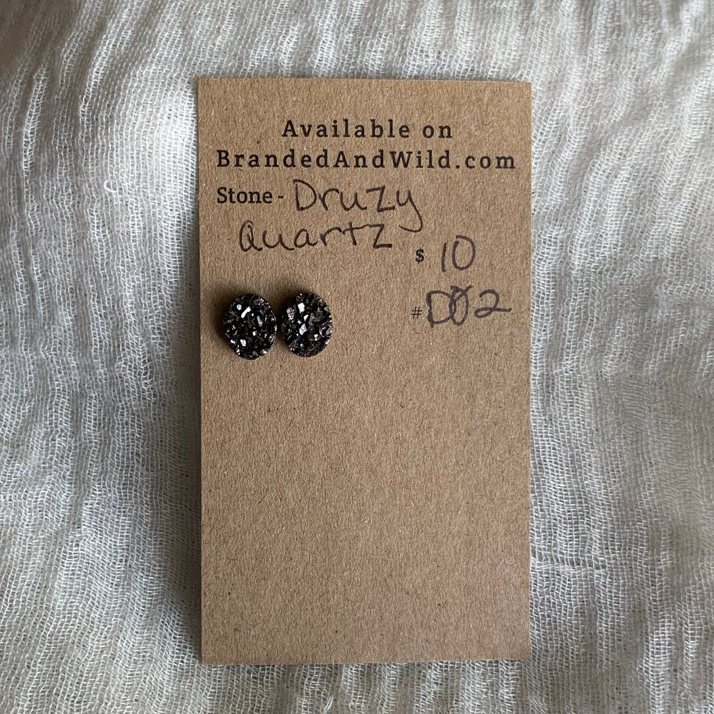Druzy Quartz Cabochon - DQ2