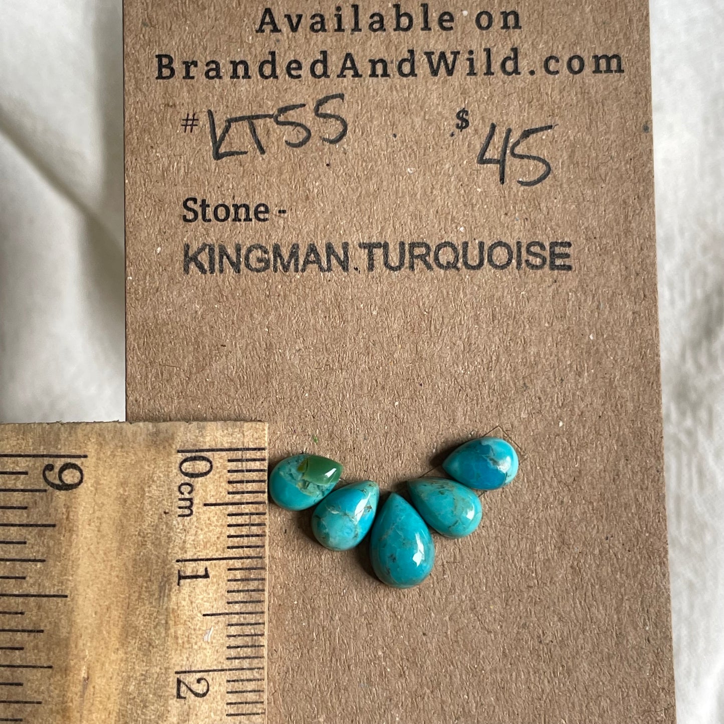 Kingman Turquoise Cabochon - KT55