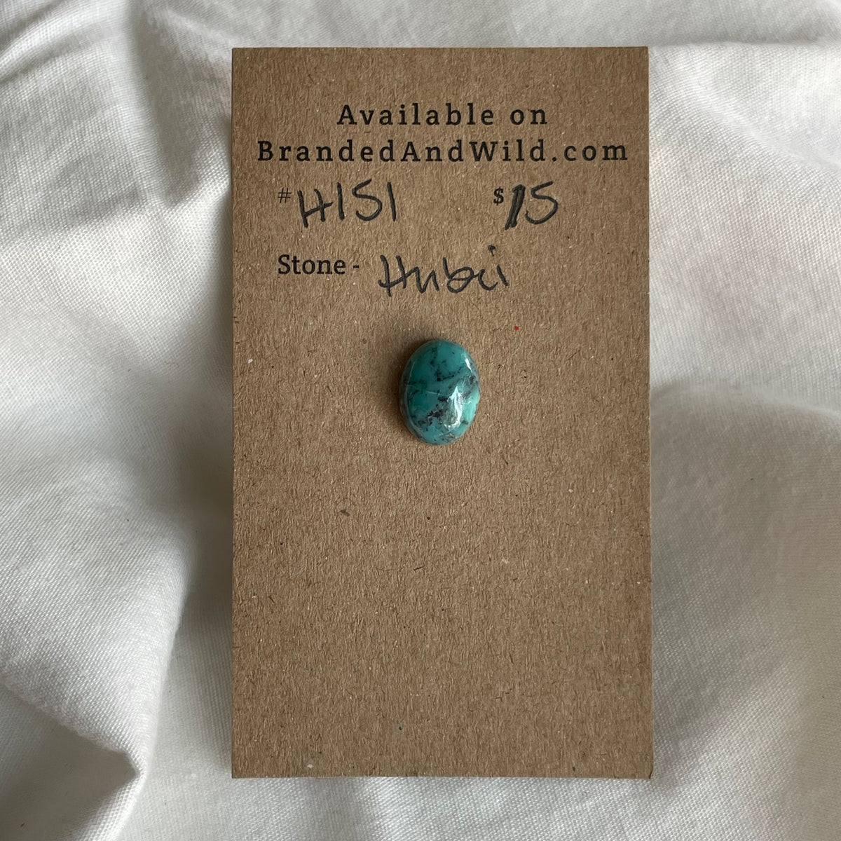 Hubei Turquoise Cabochon - H151 A20228E9-6CE1-49CF-823B-704C35A05BA2 Brandedandwild.com