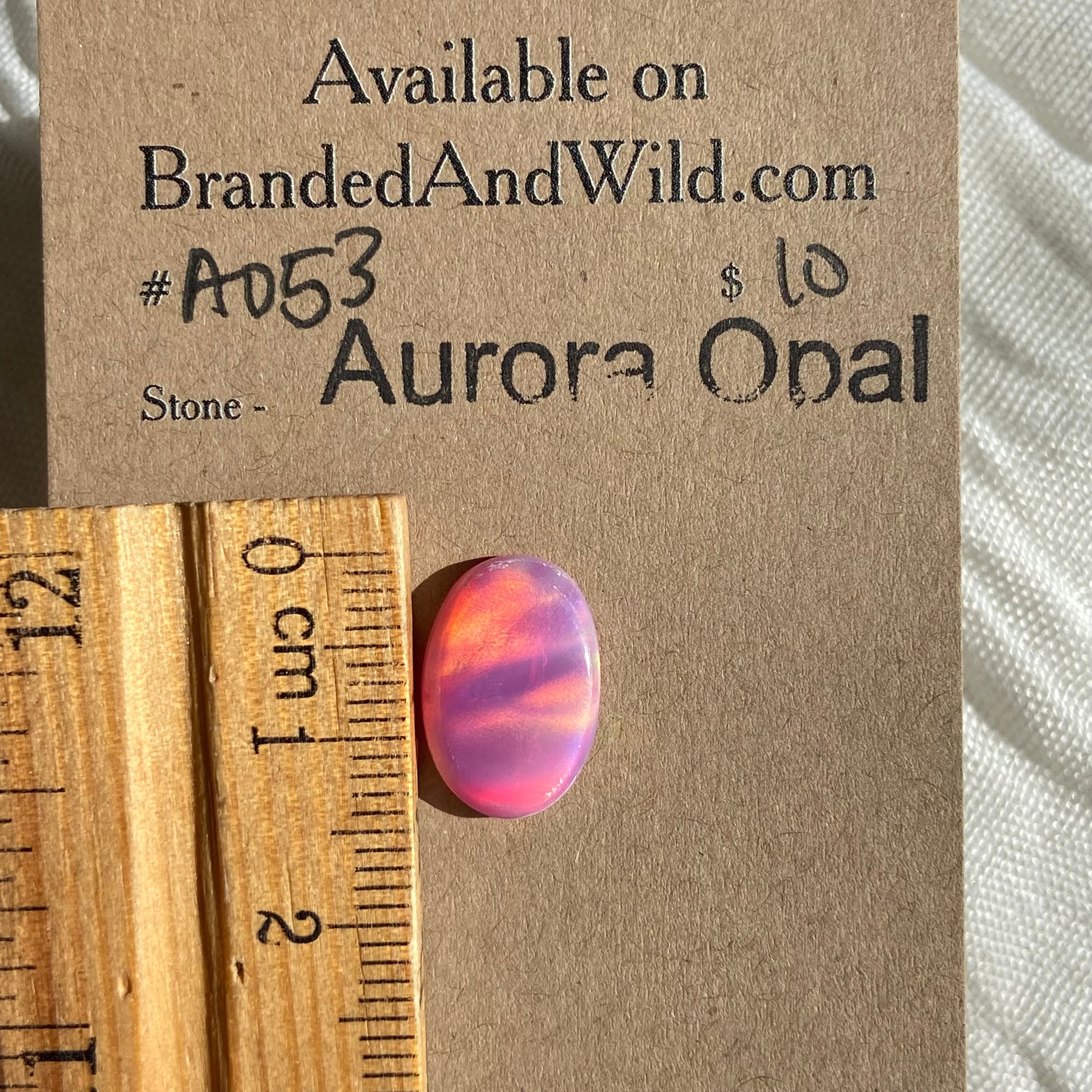Aurora Opal Cabochon - A053 A21CFFD1-EE79-42A5-9C4E-FE34CA882A24 Brandedandwild.com
